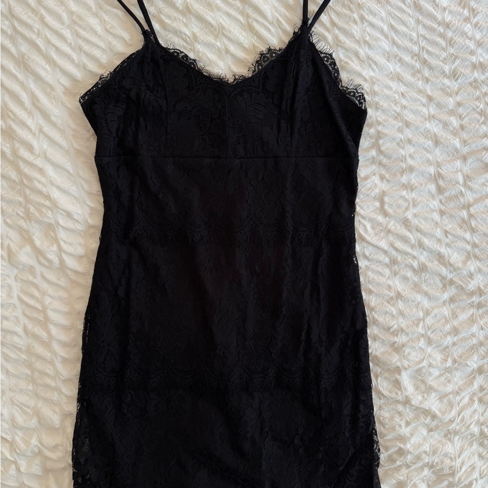 Forever 21 Black Lace Dress